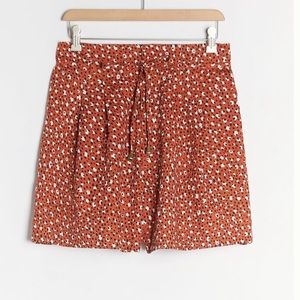 Malmo Belted Beach Shorts from Anthropologie